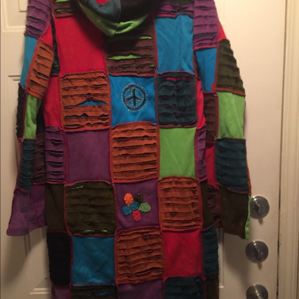 Jacket hand stitched XL